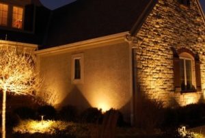 landscaping lighting in St. Charles